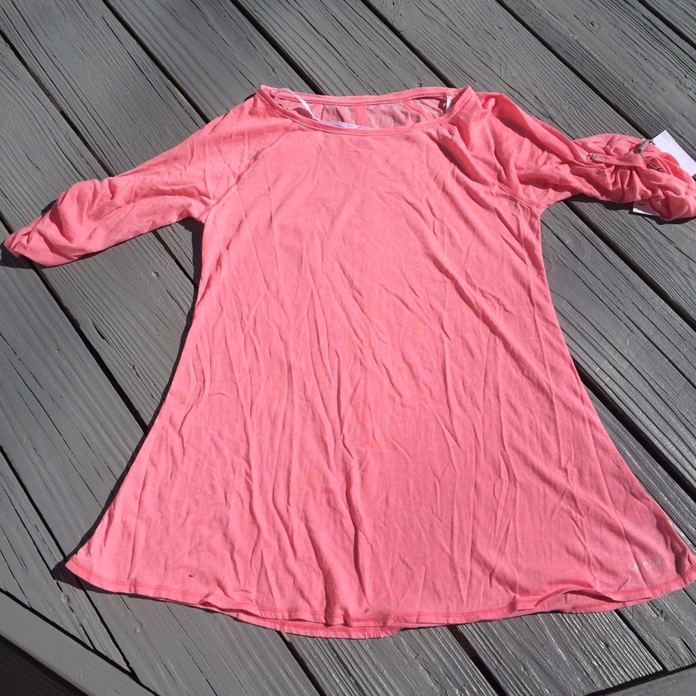 Calvin Klein top performance yoga tunic S new